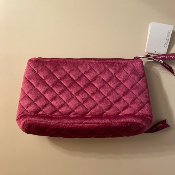 “VERA BRADLEY” Velvet Cosmetic Travel Organizer - Picture 8 of 11